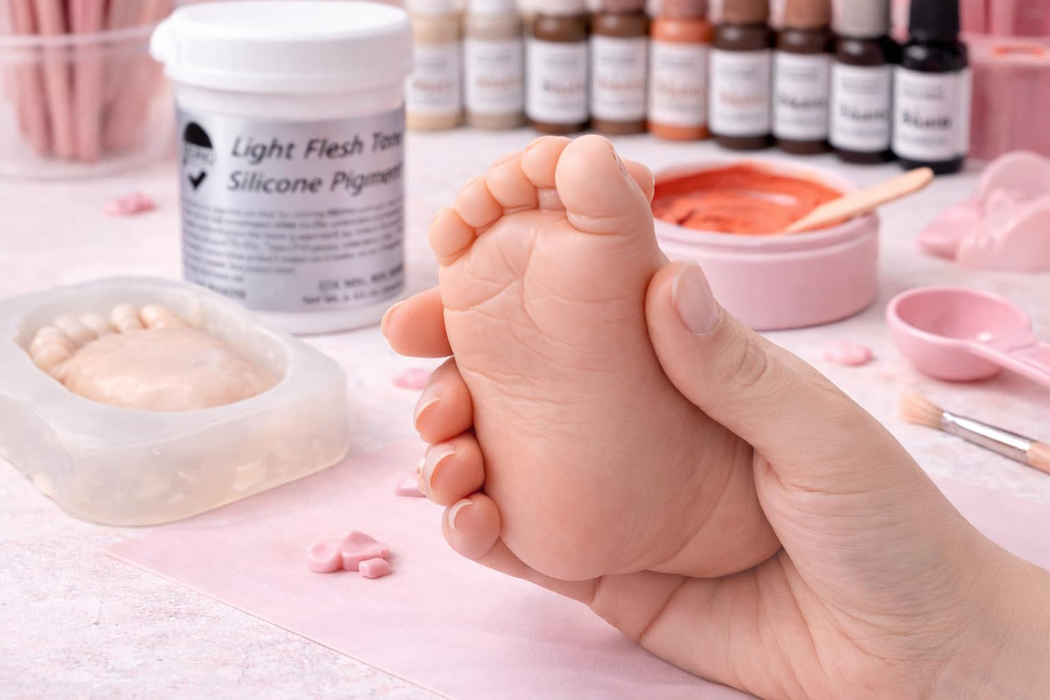Silicone Pigments