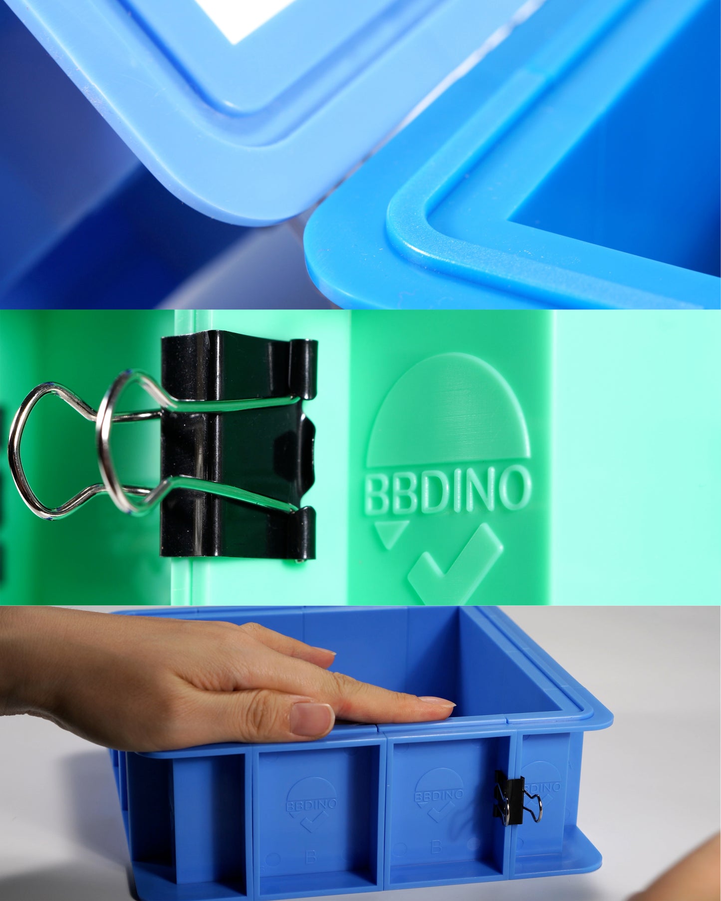BBDINO Adjustable & Stackable Mold Housing Kit Mold Box 2 Layers