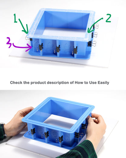 BBDINO Adjustable & Stackable Mold Housing Kit Mold Box 2 Layers