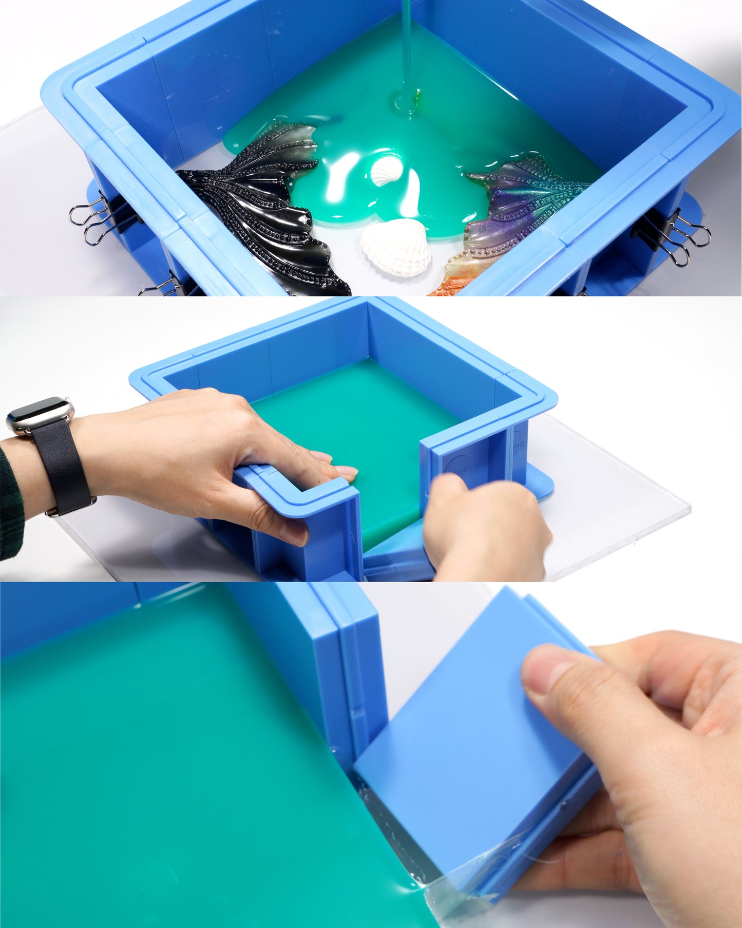 BBDINO Adjustable & Stackable Mold Housing Kit Mold Box 2 Layers
