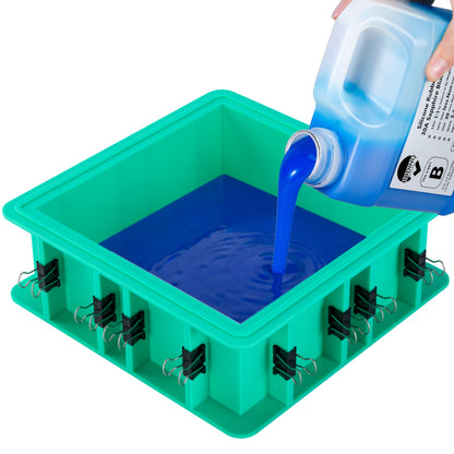 BBDINO Adjustable & Stackable Mold Housing Kit Mold Box New Upgraded half Size Central Pieces Added 2 Sets
