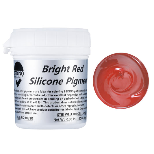 Pigment silicone rouge vif BBDINO 0,33 lb/150 g